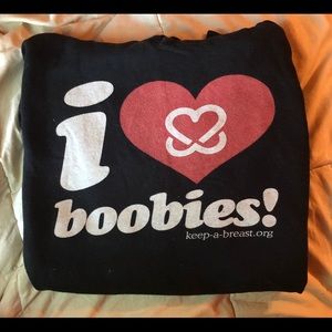 I love Boobies Hoodie